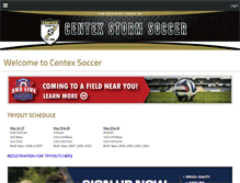 Tablet Screenshot of centexstorm.com